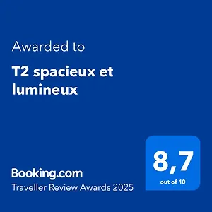 Appartement T2 Spacieux Et Lumineux 